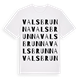 Valsbrunna ordlek t-shirt