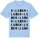 Blue Soul t-shirt med Valsön ordlek t-shirt