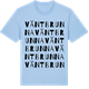 Blue Soul t-shirt med Väntbrunna ordlek t-shirt