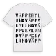Väppebylund ordlek t-shirt