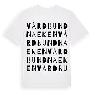 Vårdbundna eken ordlek t-shirt – ekologisk bomull t-shirt från Pinshirt