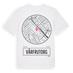 Vårfrutorg t-shirt – ekologisk bomull t-shirt från Pinshirt