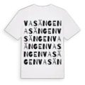 Vasängen ordlek t-shirt