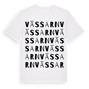 Vässarn ordlek t-shirt – ekologisk bomull t-shirt från Pinshirt