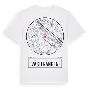 Västerängen t-shirt – ekologisk bomull t-shirt från Pinshirt