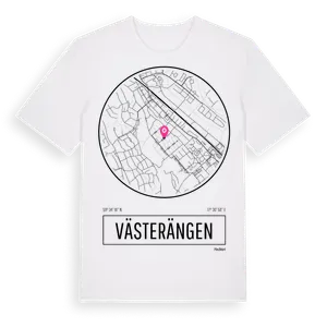 Västerängen t-shirt – ekologisk bomull t-shirt från Pinshirt