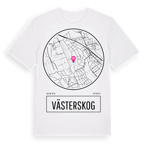 Västerskog t-shirt – ekologisk bomull t-shirt från Pinshirt