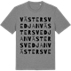 Mid Heather Gray t-shirt med Västersvedjan ordlek t-shirt