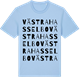 Blue Soul t-shirt med Västra Hasselbo ordlek t-shirt