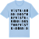 Blue Soul t-shirt med Västra Rönningstorp ordlek t-shirt