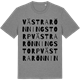 Mid Heather Gray t-shirt med Västra Rönningstorp ordlek t-shirt