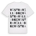 Västra Vällinge ordlek t-shirt