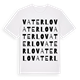 Vaterlo ordlek t-shirt