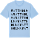 Blue Soul t-shirt med Vattholma ordlek t-shirt