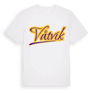 Våtvik baseball t-shirt – ekologisk bomull t-shirt från Pinshirt