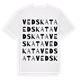 Vedskata ordlek t-shirt