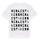 Verkestaberg ordlek t-shirt
