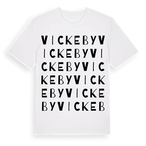 Vickeby ordlek t-shirt – ekologisk bomull t-shirt från Pinshirt
