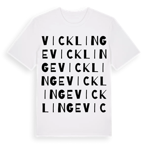 Vicklinge ordlek t-shirt – ekologisk bomull t-shirt från Pinshirt
