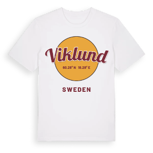 Viklund cirkel t-shirt – ekologisk bomull t-shirt från Pinshirt