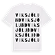 Viksjölund ordlek t-shirt