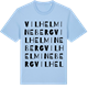 Blue Soul t-shirt med Vilhelmineberg ordlek t-shirt