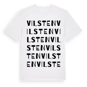 Vilsten ordlek t-shirt – ekologisk bomull t-shirt från Pinshirt