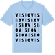 Blue Soul t-shirt med Visbo ordlek t-shirt