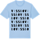 Blue Soul t-shirt med Vissbo ordlek t-shirt