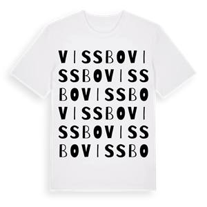 Vissbo ordlek t-shirt – ekologisk bomull t-shirt från Pinshirt