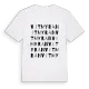 Vitmyran ordlek t-shirt
