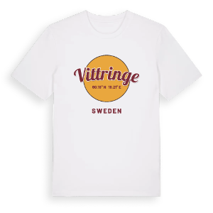 Vittringe cirkel t-shirt – ekologisk bomull t-shirt från Pinshirt