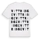 Vittringe ordlek t-shirt