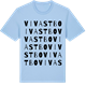 Blue Soul t-shirt med Vivastbo ordlek t-shirt
