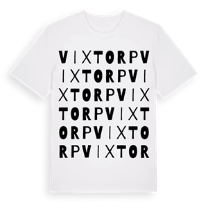 Vixtorp ordlek t-shirt – ekologisk bomull t-shirt från Pinshirt