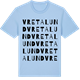 Blue Soul t-shirt med Vretalund ordlek t-shirt