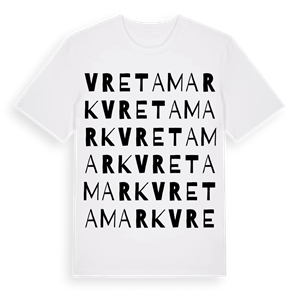Vretamark ordlek t-shirt – ekologisk bomull t-shirt från Pinshirt