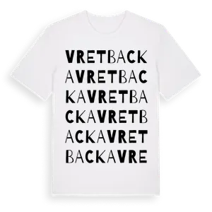 Vretbacka ordlek t-shirt – ekologisk bomull t-shirt från Pinshirt