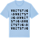 Blue Soul t-shirt med Vretstugan ordlek t-shirt