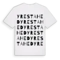 Yrestahed ordlek t-shirt