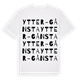 Ytter-Gånsta ordlek t-shirt