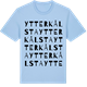 Blue Soul t-shirt med Ytterkålsta ordlek t-shirt