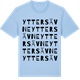 Blue Soul t-shirt med Yttersävne ordlek t-shirt