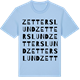 Blue Soul t-shirt med Zetterslund ordlek t-shirt
