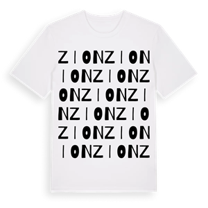 Zion ordlek t-shirt – ekologisk bomull t-shirt från Pinshirt