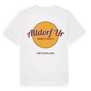 Altdorf UR cirkel t-shirt – ekologisk bomull t-shirt från Pinshirt