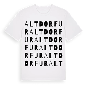 Altdorf UR ordlek t-shirt – ekologisk bomull t-shirt från Pinshirt