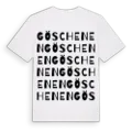 Göschenen ordlek t-shirt