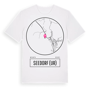 Seedorf (UR) t-shirt – ekologisk bomull t-shirt från Pinshirt