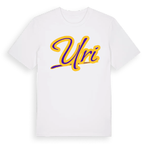 Uri baseball t-shirt – ekologisk bomull t-shirt från Pinshirt